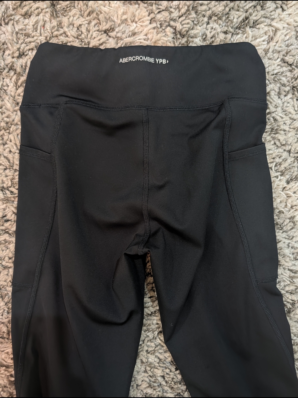 YPB Black Flared Athletic Pants - Picture 3 of 4